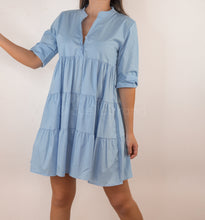Carregar imagem no visualizador da galeria, Vestido CY03 (azul)
