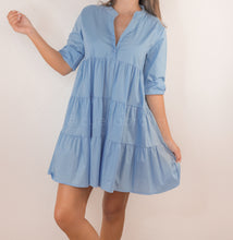 Carregar imagem no visualizador da galeria, Vestido CY03 (azul)
