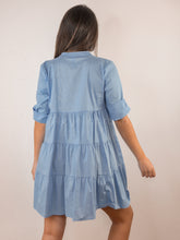Carregar imagem no visualizador da galeria, Vestido CY03 (azul)
